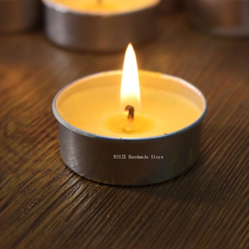 空のティーワックス丸型アルミボックス100ウィックステッカー - Candle Supplies Jars のレビューと価格