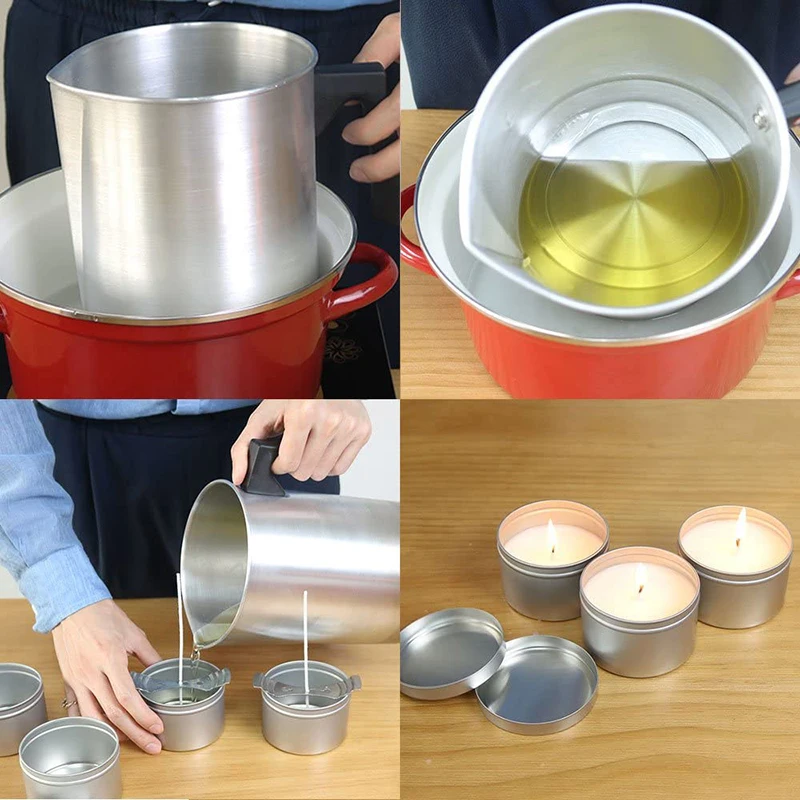 キャンドル作り用品キット DIY キャンドルワックス溶解ツー - Candle Supplies Jars のレビューと価格