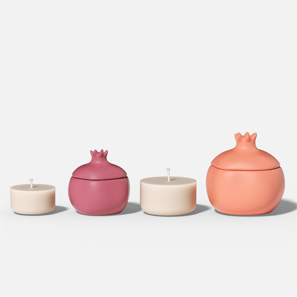 ニコールザクロコンクリートキャンドルジャーと詰め替えシリコー - Candle Supplies Jars のレビューと価格
