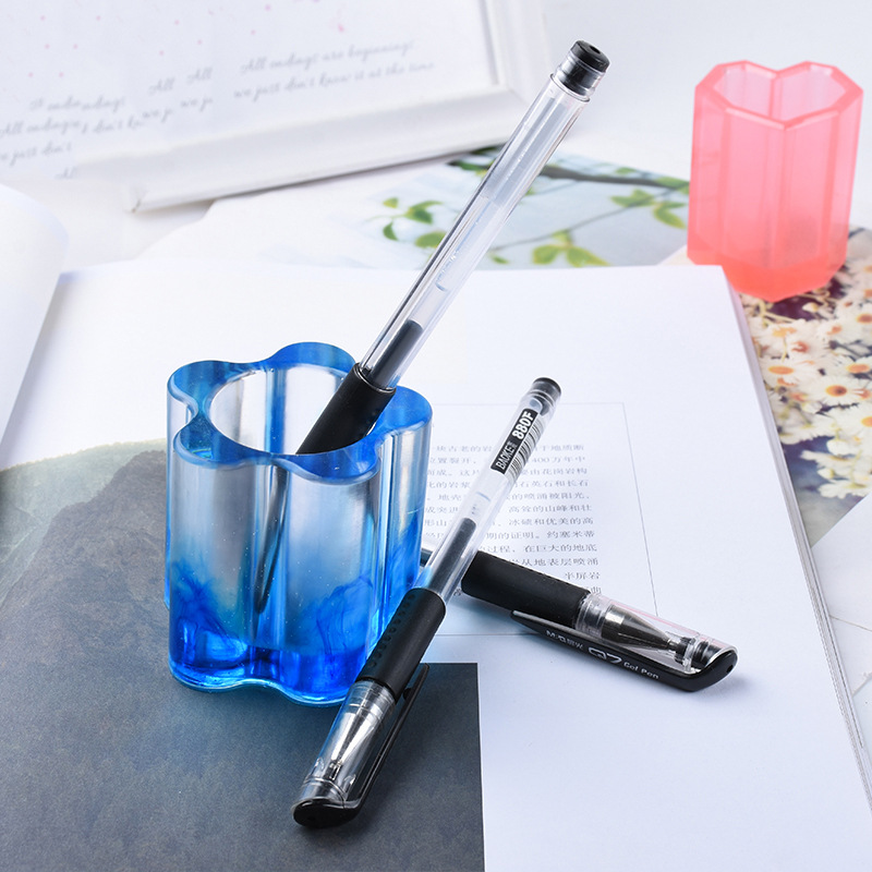 3D 梅の花の形の円筒ペンホルダーキャンドルカップシリコーン - Candle Supplies Jars のレビューと価格