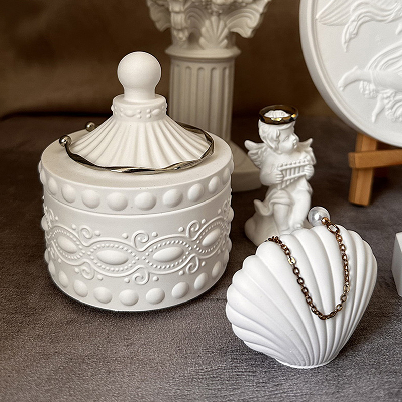 1セットのストライプキャンドルジャー用シリコンモールド -  - Candle Supplies Jars のレビューと価格