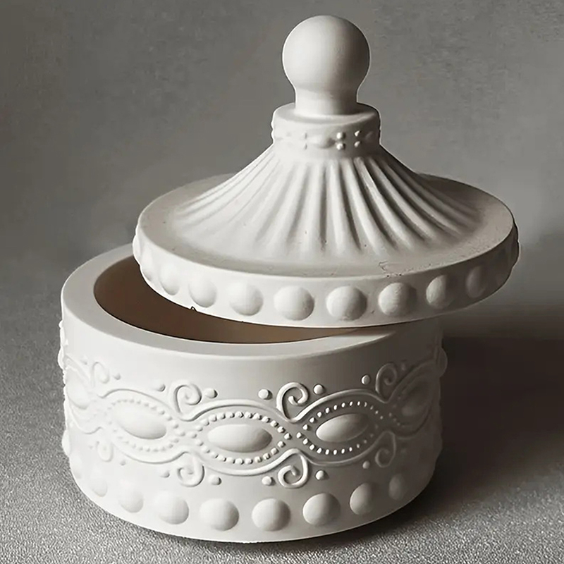 1セットのストライプキャンドルジャー用シリコンモールド -  - Candle Supplies Jars のレビューと価格