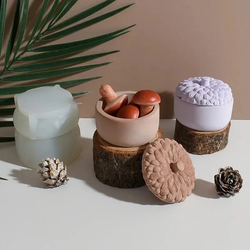 クリスマス松ぼっくり型シリコンモールド、キャンドルカップ収納 - Candle Supplies Jars のレビューと価格
